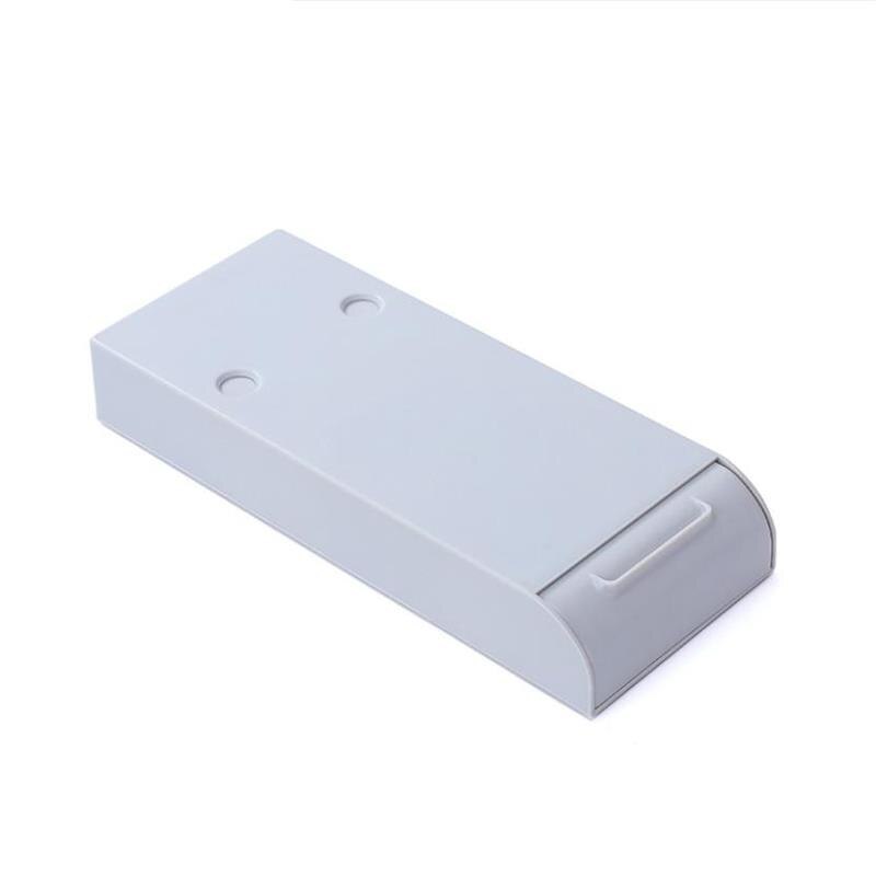 Desk Verborgen Lade Opbergdoos Pasta Soort Desktop Afwerking Doos Potlood Briefpapier Magazijnstelling Make Storage Box