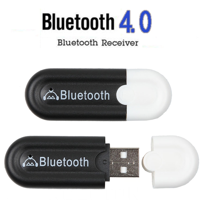 Kebidumei Mini USB Draadloze Bluetooth 4.0 Muziek Audio Stereo Receiver Adapter Dongle Car Kit 3.5mm voor Aux Auto PC telefoon
