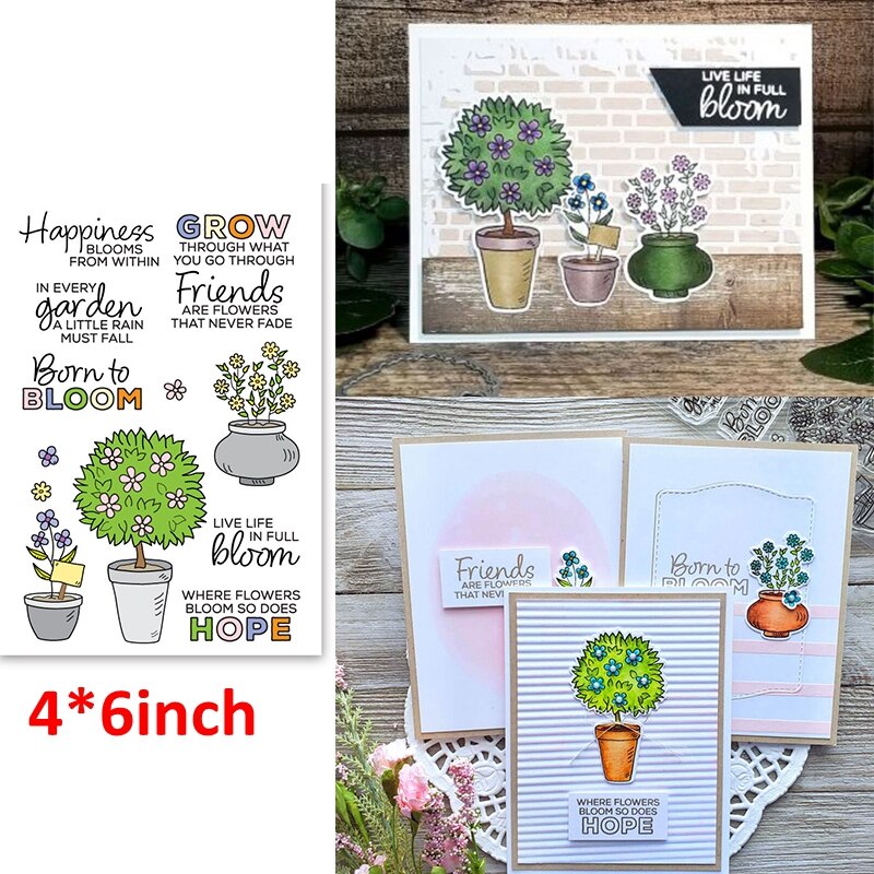 3*4/4*6 tommers klare stempler hilsen ord varme følelser kjærlighet hjerte hus glad på reise kalender blomster  #13: 8