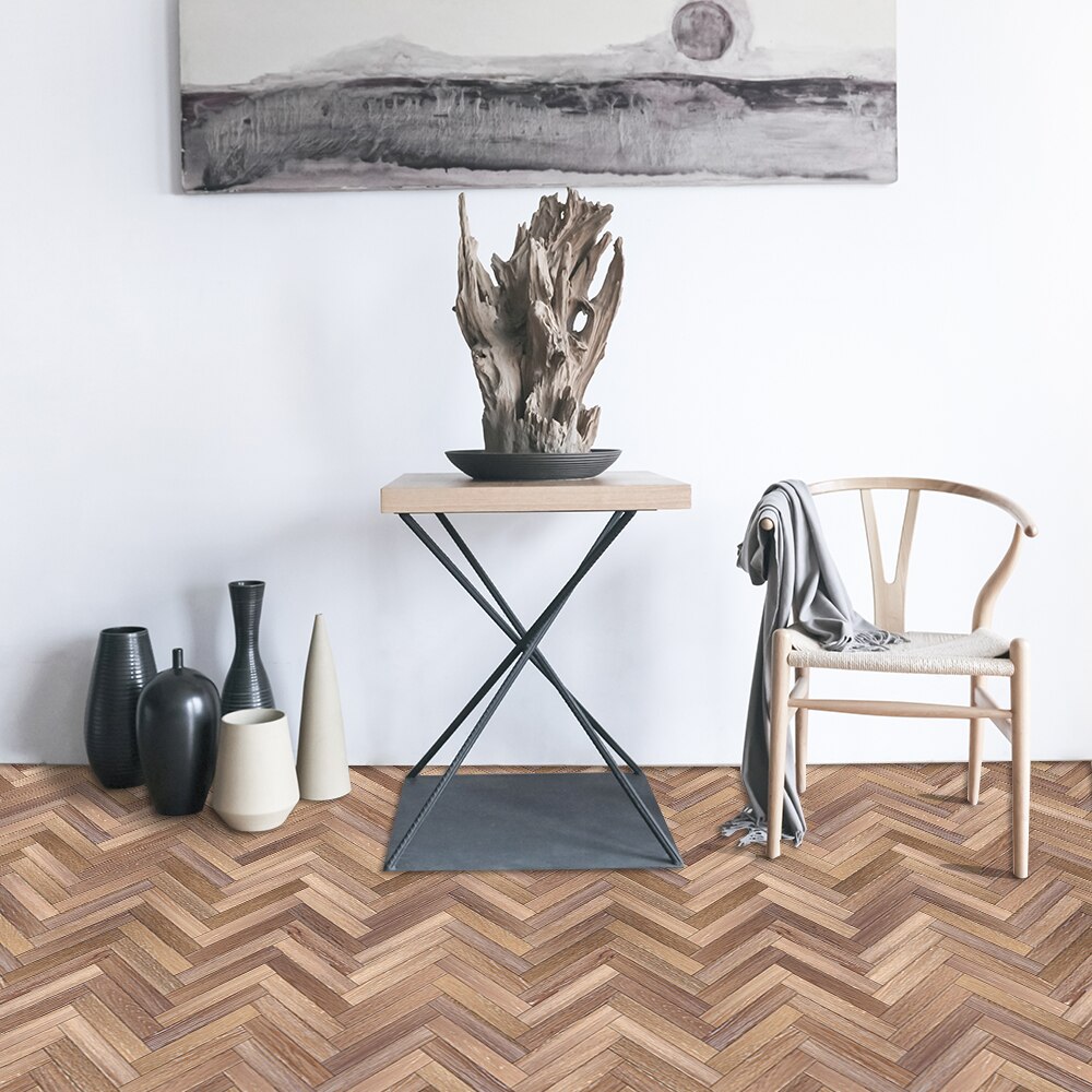 Funlife® 20x300cm Herringbone Texture Ground Stick... – Vicedeal