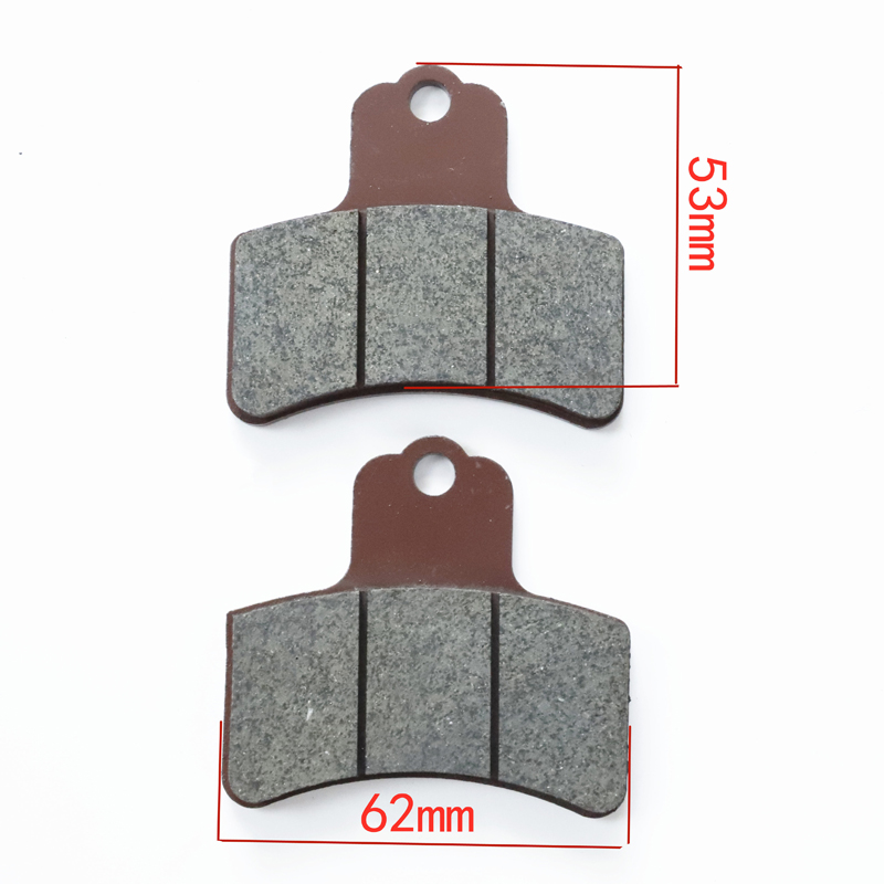 Motorradbremsen vorne hinten Scheibenbremsbeläge Schuhe für 50 cc 125 cc 150 cc 250 cc CBR CRF CTCT CBX Rolle Moped: Licht Grün
