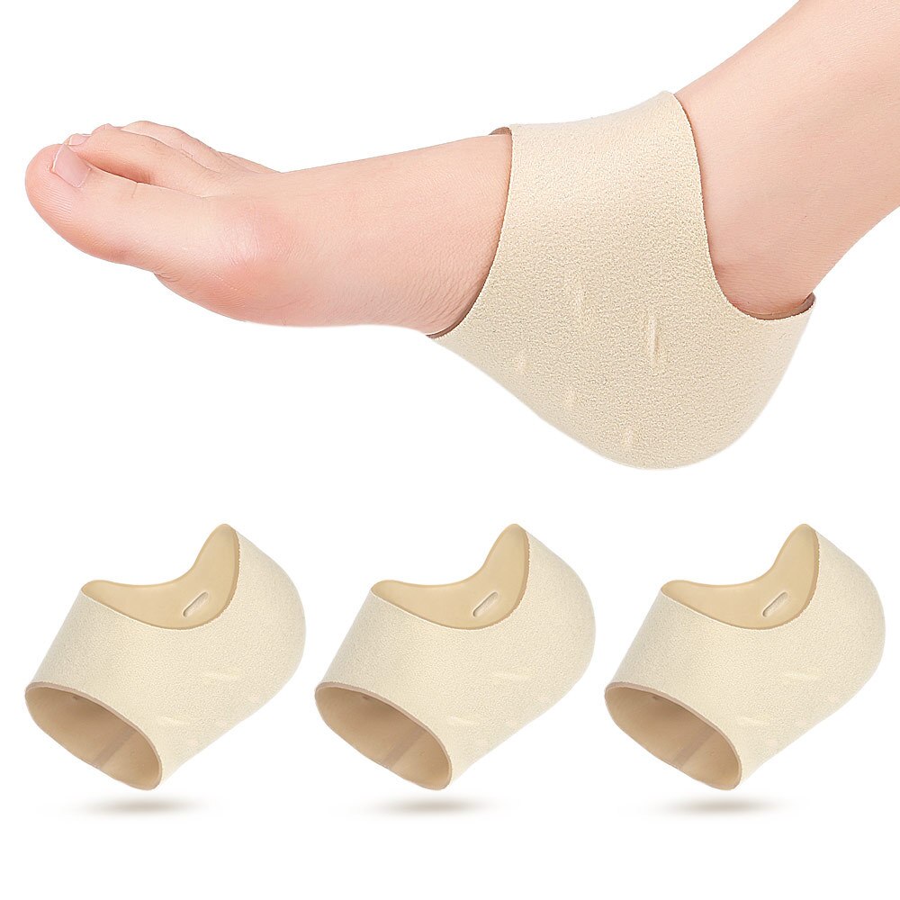 1 Pair Ankle Support With cloth heel cover Women Man heel pain Relief Ankle Sock Brace Support Plantar Protector foot socks