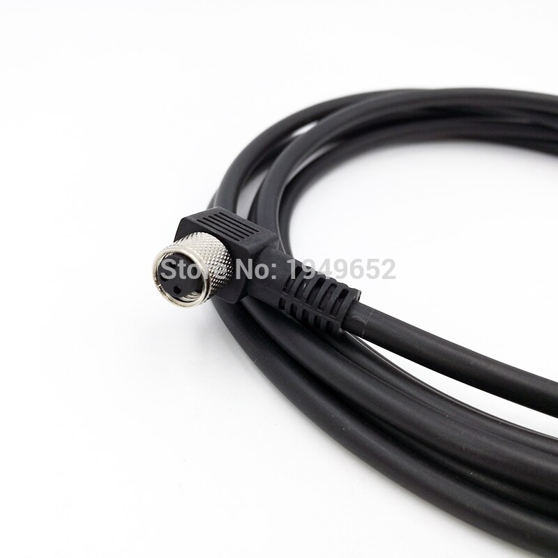 M8 Sensor Stecker Wasserdicht stecker Männlich & Weibliche 3 4Stift + 2 m PVC linie EINE Kunst