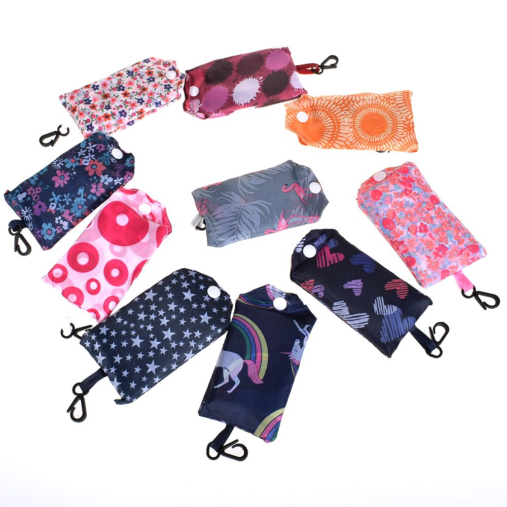 Sacs à provisions réutilisables chauds femmes sac fourre-tout pliable tissu Portable Eco sac d'épicerie pliant sacs à main de grande capacité