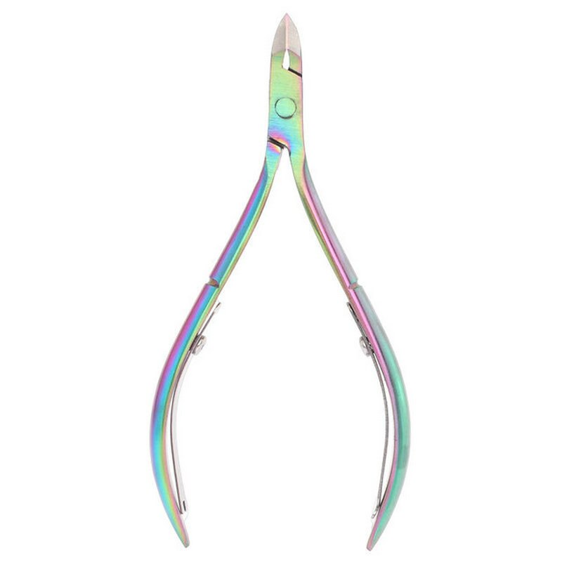 Stainless Steel Dead Skin Scissors D501 Manicure Scissors Toenails Olecranon Peeling Pliers Barbed Nail Tools: color
