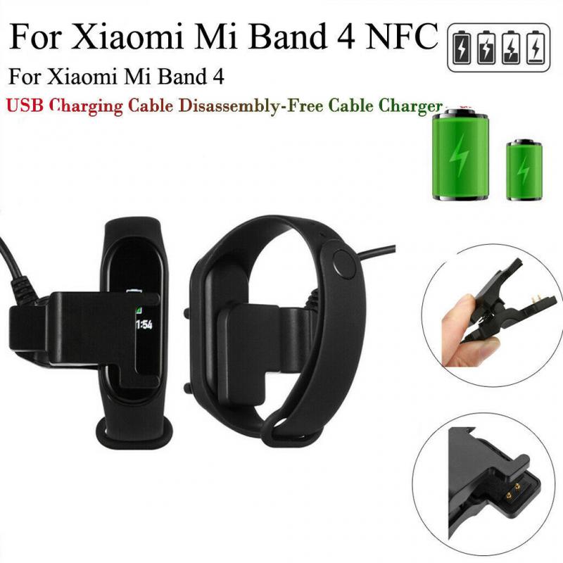 Snelle Laadstroom Kabel Voor Xiaomi Mi Band 4 Smart Polsband Armband Voor Mi Band 4 Oplaadkabel Usb Charger Adapter draad