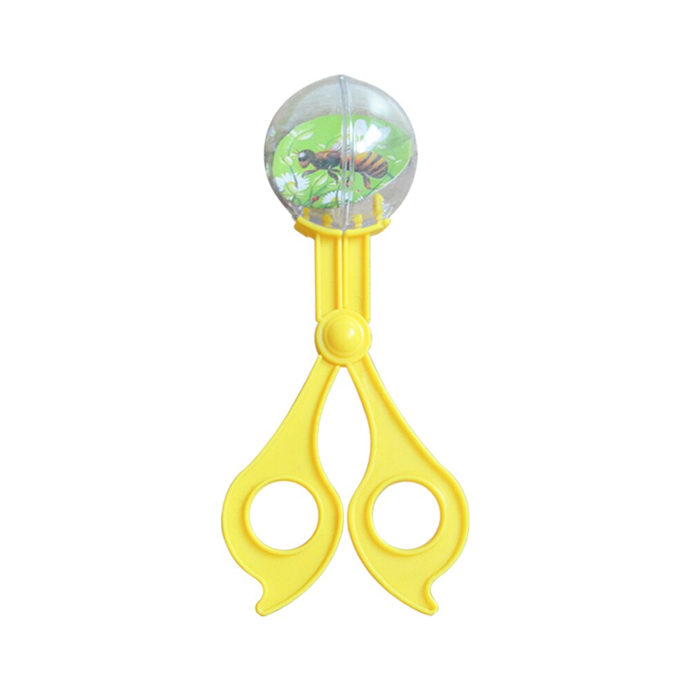 Enfants insecte attraper outil en plastique ciseaux pince à épiler Nature Exploration jouet pour explorateur en plein air camping randonnée: 14CM