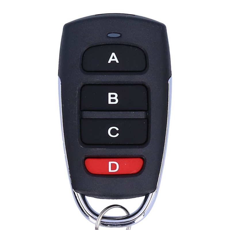 Garage Remote Controller 433Mhz 12V Door Remote Relay Transmitter Receiver Kit for Garage Gate