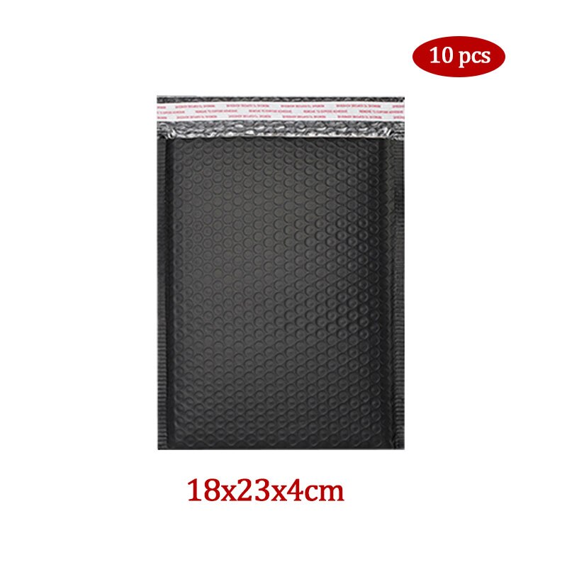 Matte Black Waterproof Self Seal Bubble Mailer Padded Envelope Mailing Packaging Courier Bags for Phone Book Clothing: Style 4