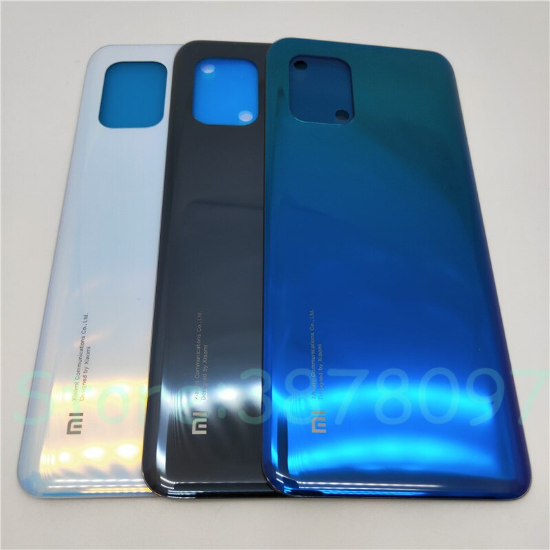 Voor Xiaomi Mi 10 Lite Back Glas Mi10 Lite 5G Achter Shell Panel Battery Cover Behuizing Deur Case Vervanging onderdelen