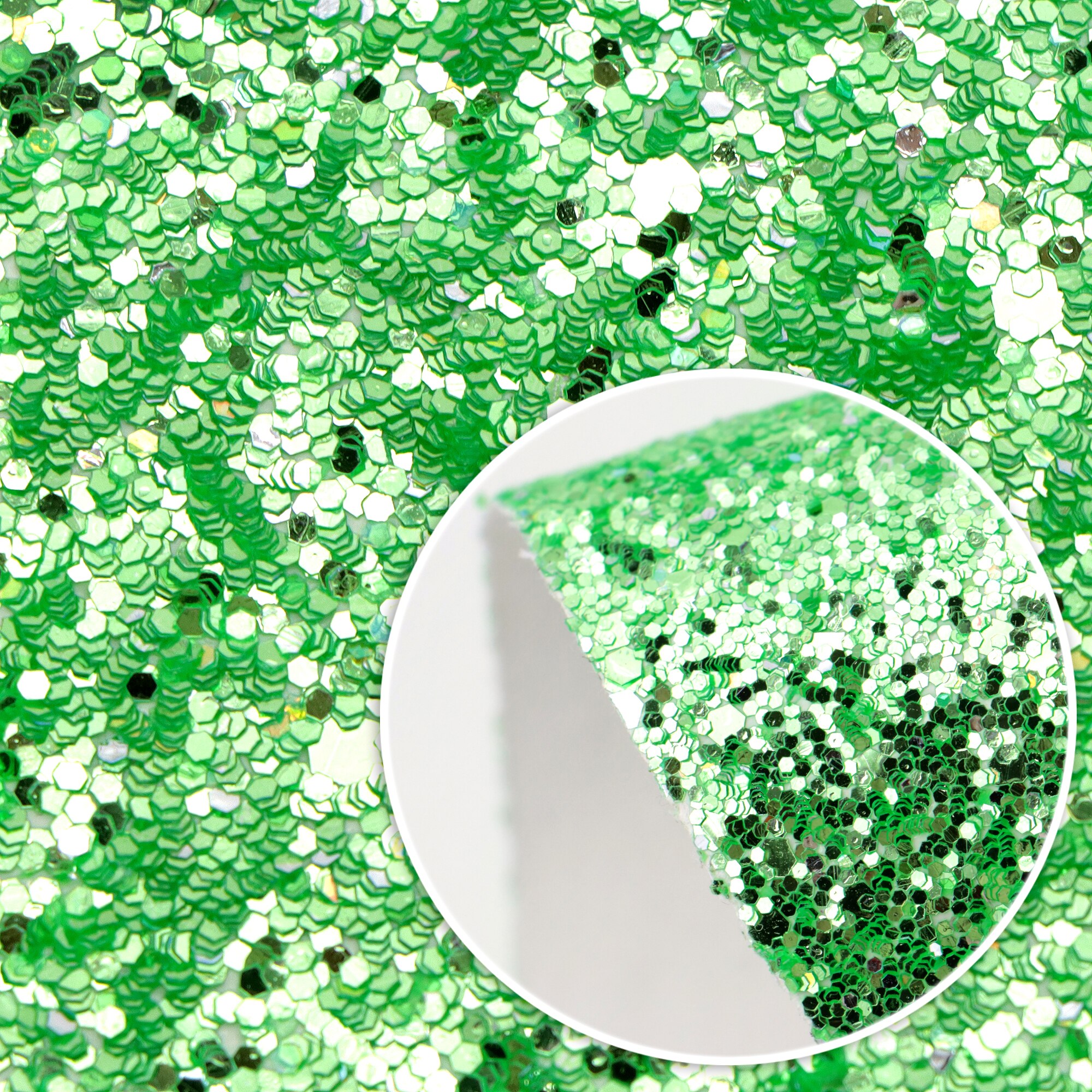 Green Series Faux Leather Glitter Cross Grain PVC Synthetic Leather A4 size DIY Earrings Bow Bags Material Vinyl Fabric,1Yc15812: 1095061006