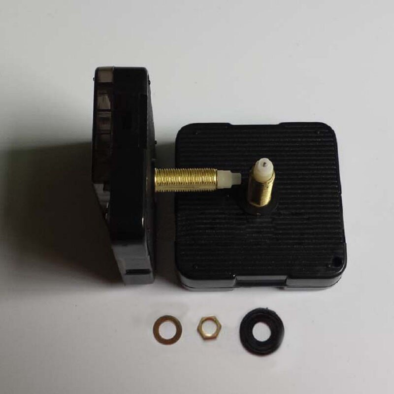 5 sztuk ściana Mechanizm zegara z rąk długiej osi mechanizm kwarcowy zegar ruch wyciszenie płyty dedykowane długi gwint długość osi 28mm
