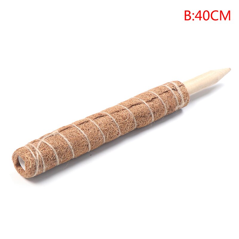 Plant Climbing Coir Totem Pole Safe Gardening Coconut Palm Stick For Climbing: B
