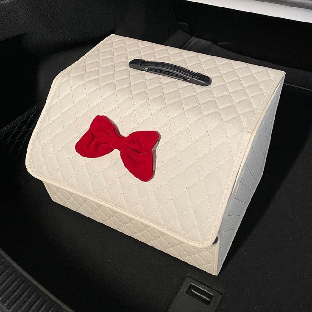Caja de almacenamiento plegable de gran capacidad para maletero de coche, organizador de almacenamiento para el hogar, resistente al agua, S/L: Azul