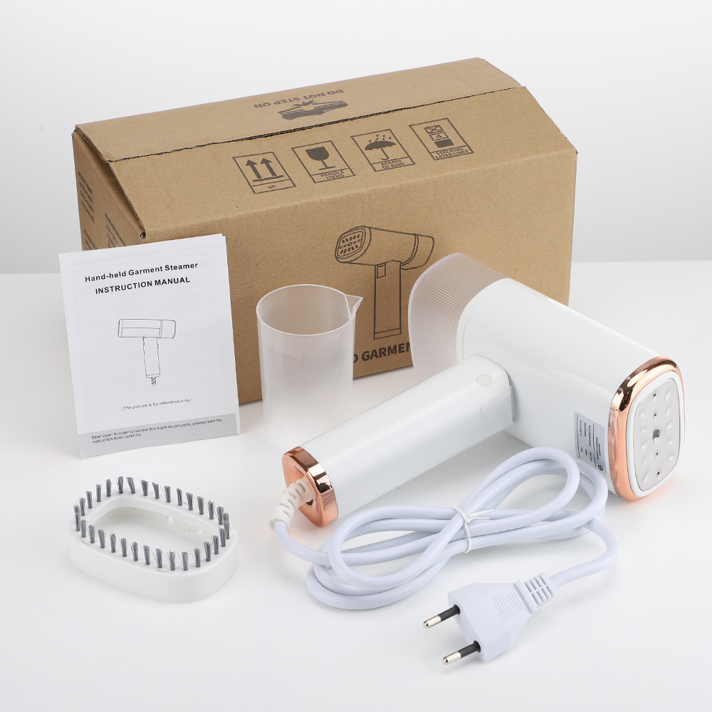 Składany mini Parownica robić Ubrań Żelazko Parowe 1000W Ręczne Przenośne Domowe Podróżne robić Prasowania Ubrań Parowanie na Mokro i Sucho: Default Title