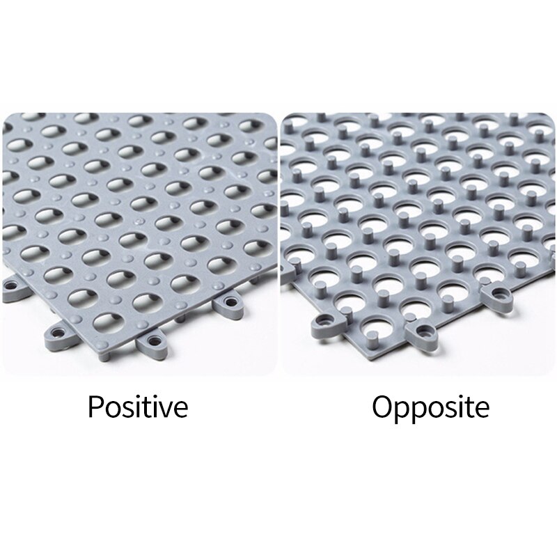 1pc Bathroom Carpet Shower Mat Non-slip Bath Mats Bathroom Square PVC Bathmats for Home Kitchen Floor Mats For Toilet Bath Rug