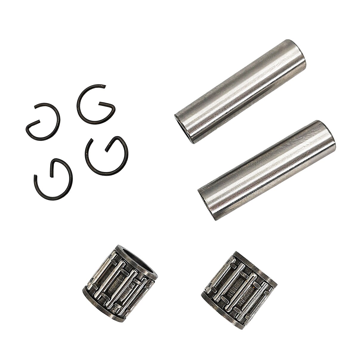 Motorcycle Crankshaft Connecting Rod Piston Pin W/ Gasket Ring For 80cc Motorised Bicycle Motorized Bike Parts