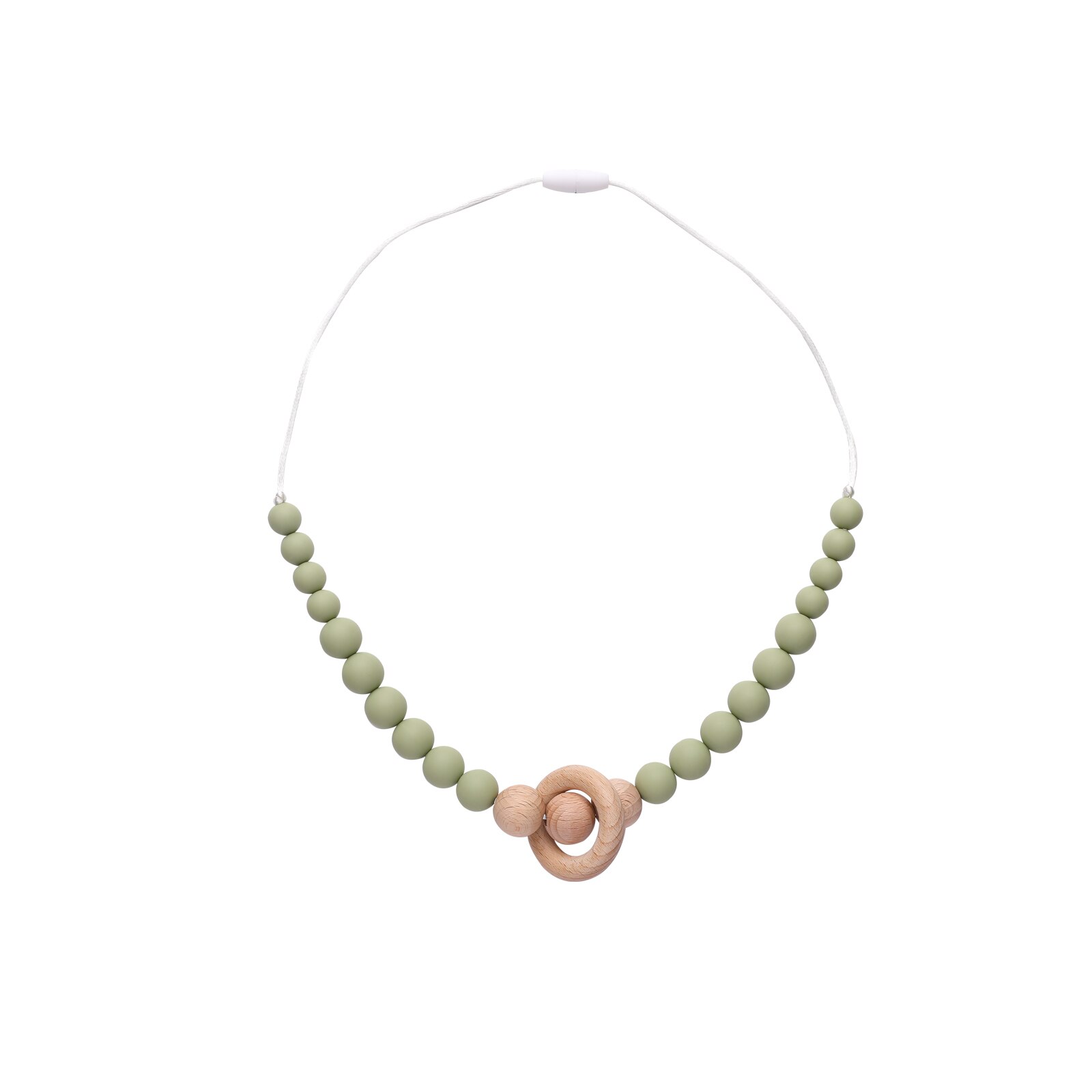 9 Kleuren Baby Tandjes Silicone Ketting Food Grade Siliconen Kralen Ins Stijl Lange Keten Zuigeling Verpleging Product: 4