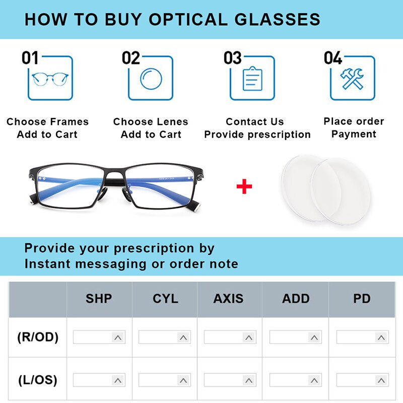 OLEY Classic Business Optical Glasses prescription glasses Titanium alloy frame Myopia Hyperopia Presbyopia glasses Y7714