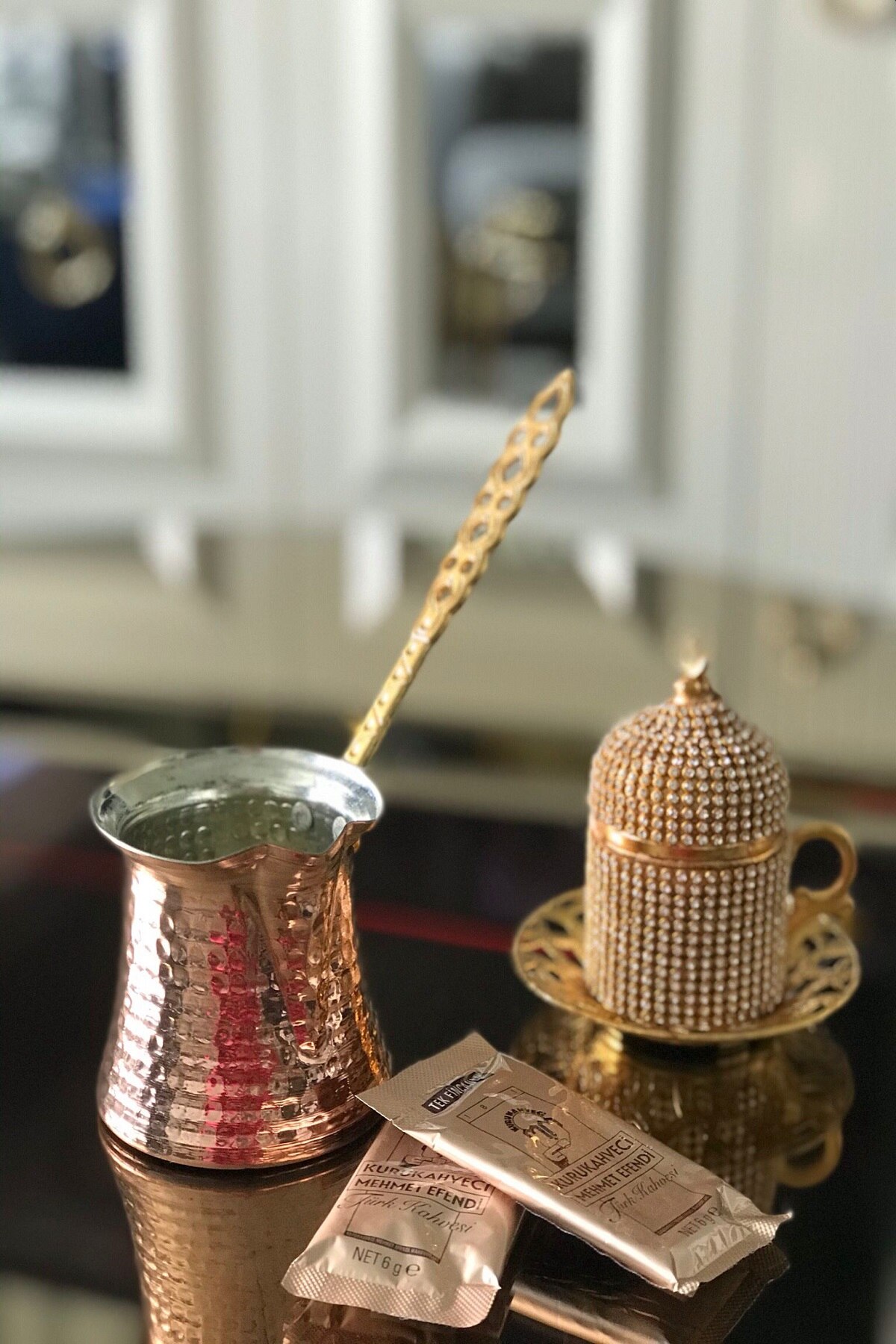 handgefertigt Kupfer Türkischen Kaffee Topf 4 Tasse Kapazität Edelstahl Jahrgang Türkischen Kaffee Hersteller Getränk Kaffee Maschine Für Kaffee Topf