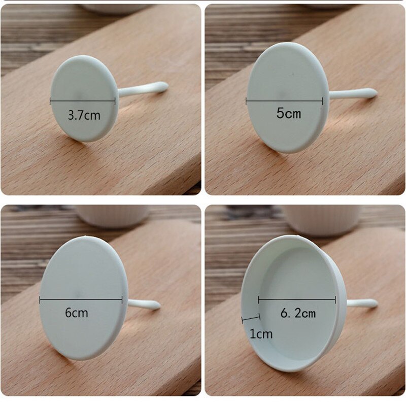 4 stk/sæt piping negle is kage dekorationsværktøj bagestativer værktøj gør-det-selv nålestik kage blomsternegle