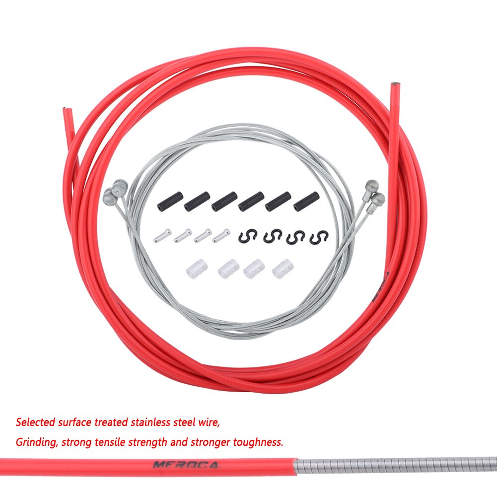 Mountain Road Bike Brake Line Cable Replacement MTB Bicycle Derailleur Shift Inner Tube Wires Cycling Equipment