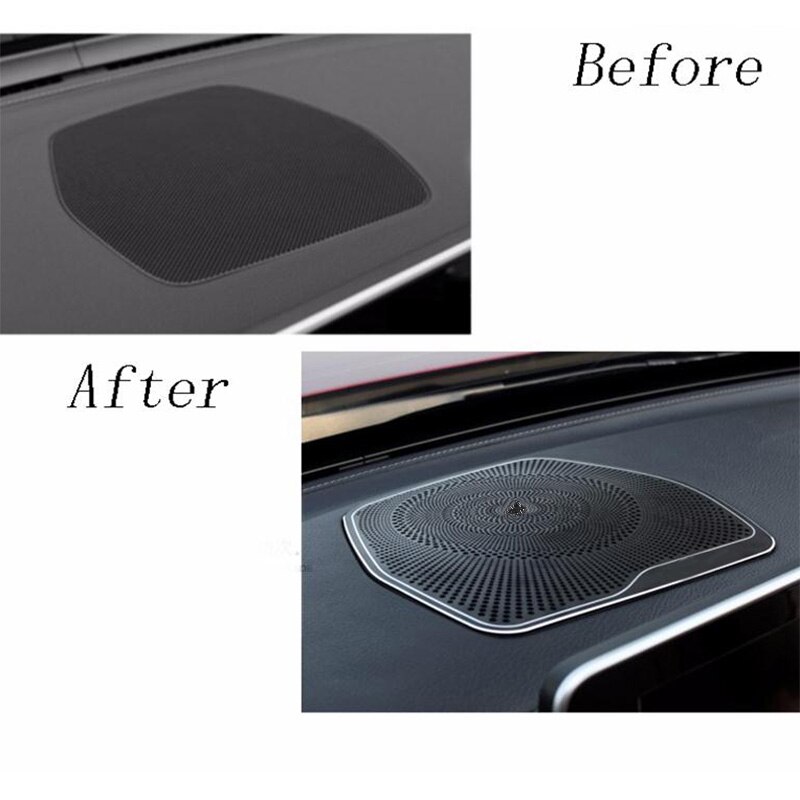 Auto Audio- Lautsprecher Armaturenbrett Lautsprecher Hinweis trimmen Abdeckung Für Mercedes W205 Glc