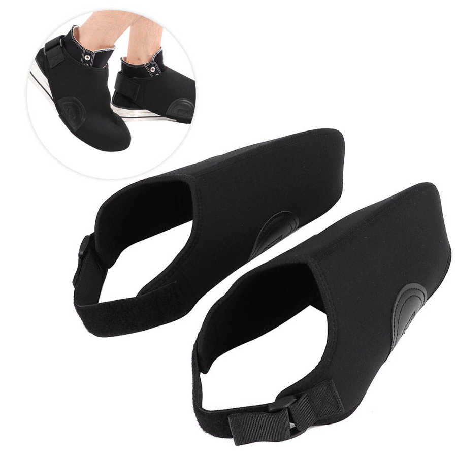 1 par de cubiertas protectoras para zapatos de esquí, doble placa, Protector para zapatos de nieve, Protector para botas de esquí a prueba de viento, cubierta para calzado de nieve