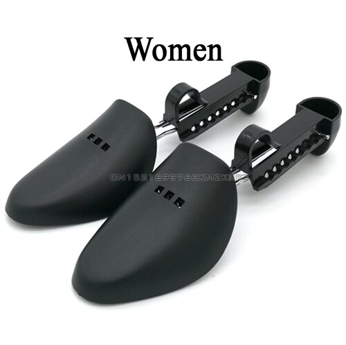 Mænd / kvinder skohylde 3d formende sko træer fyldstoffer sko båre ultralette mat sort støvleudvidelse displayholder: Kvinder