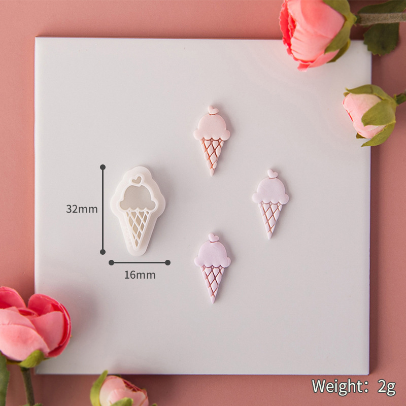 Serie di san Valentino Amore Argilla polimerica Formine per orecchini Stampo Regalo per festa di nozze Orecchini fai da te Ciondolo per gioielli Stampi per fustelle
