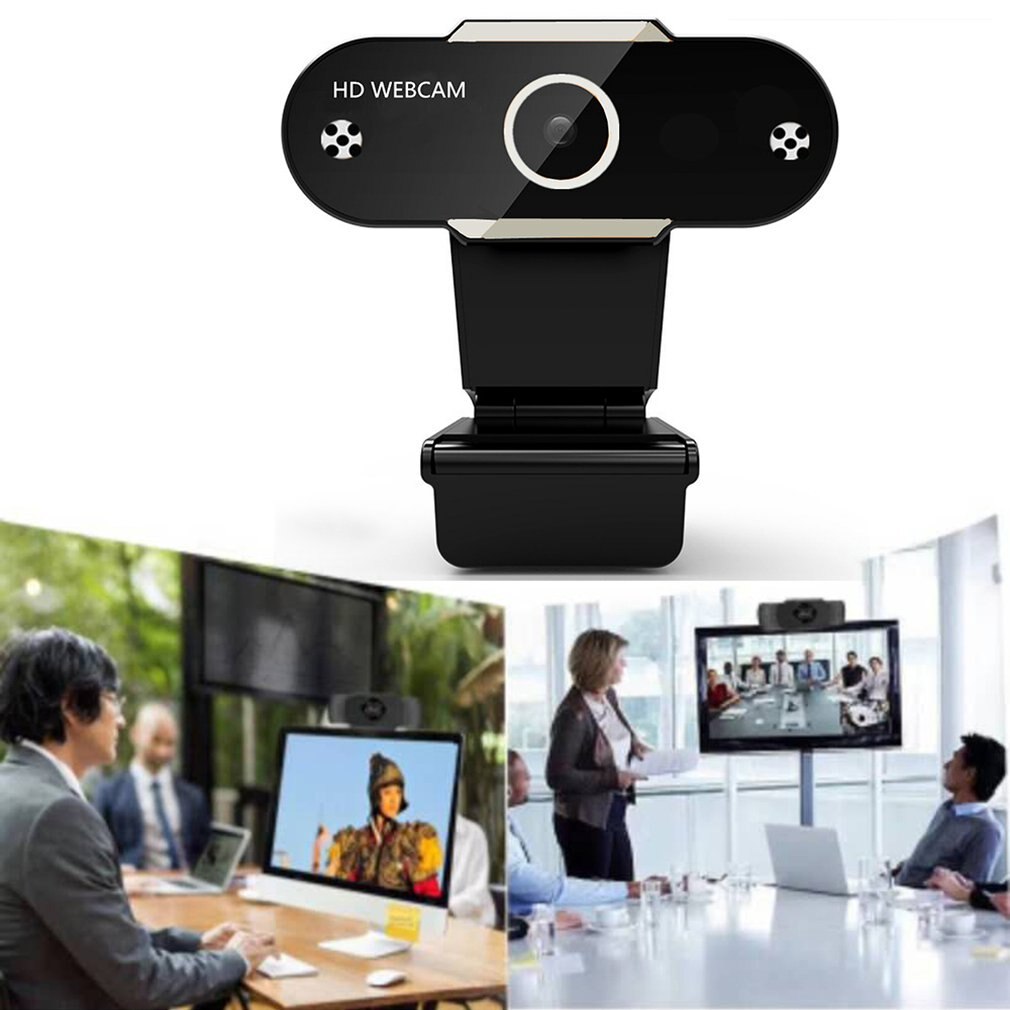 Full HD 1080P Webcam For PC/Laptop With Auto Focus & Microphone - 1 To 10 Packs Available