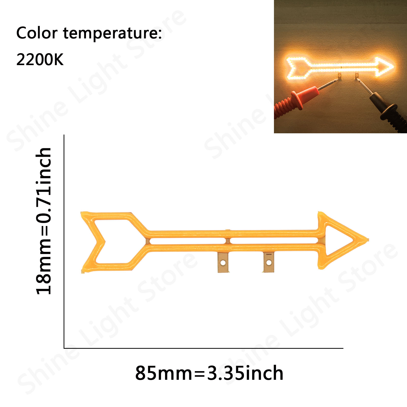 Velas LED COB Micro Flash Edison 3V LED diodo de filamento de Color de cumpleaños decoración de letras de amor accesorios de bombilla DIY: Gris