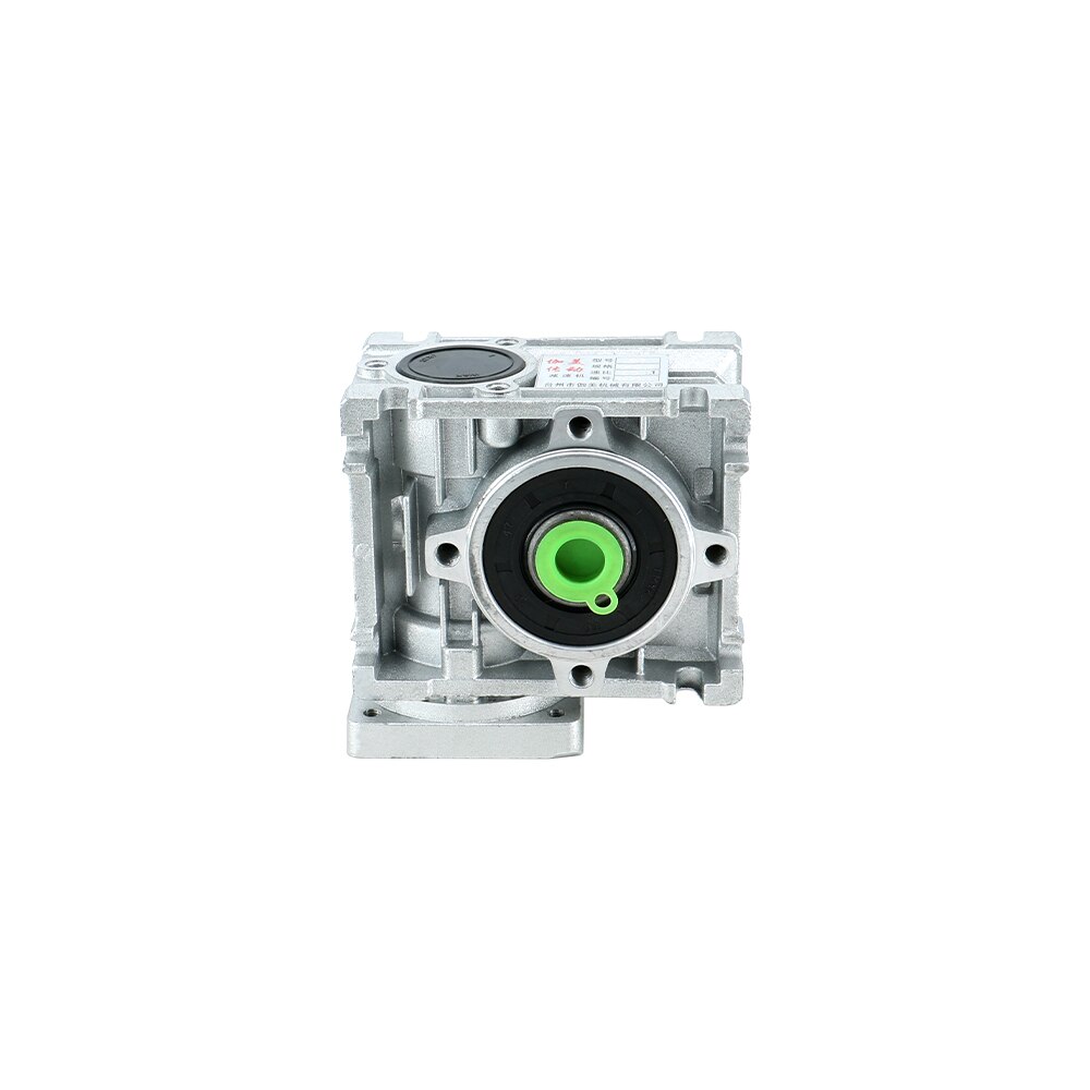 Reductor de tornillo sin fin NMRV030 para servomotor Nema23, Ratio 20:1, 60mm x 60mm, torque 2,6-24Nm, eje de entrada 8mm, salida 14mm