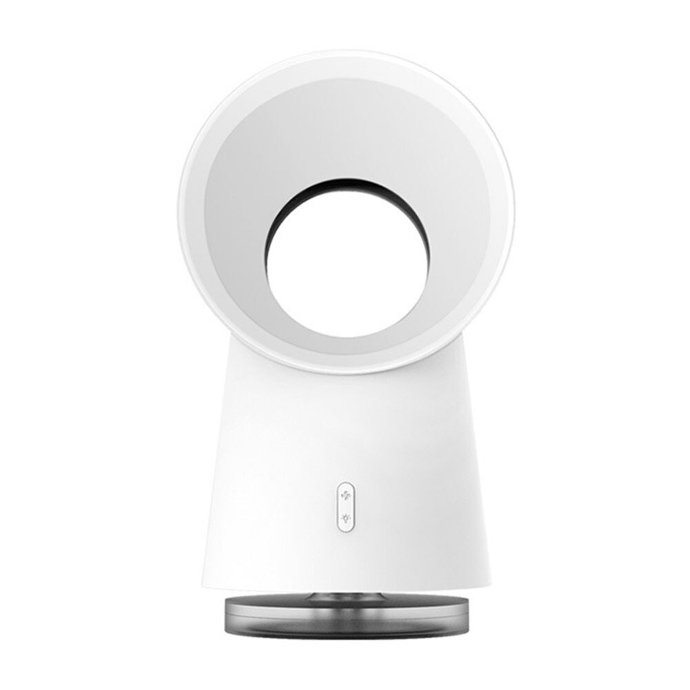 Bladlös fläkt 3 in 1 skrivbord kylfläkt luftfuktare led ljus funktion usb dimma fläkt för hemmakontor  pi669: Default Title