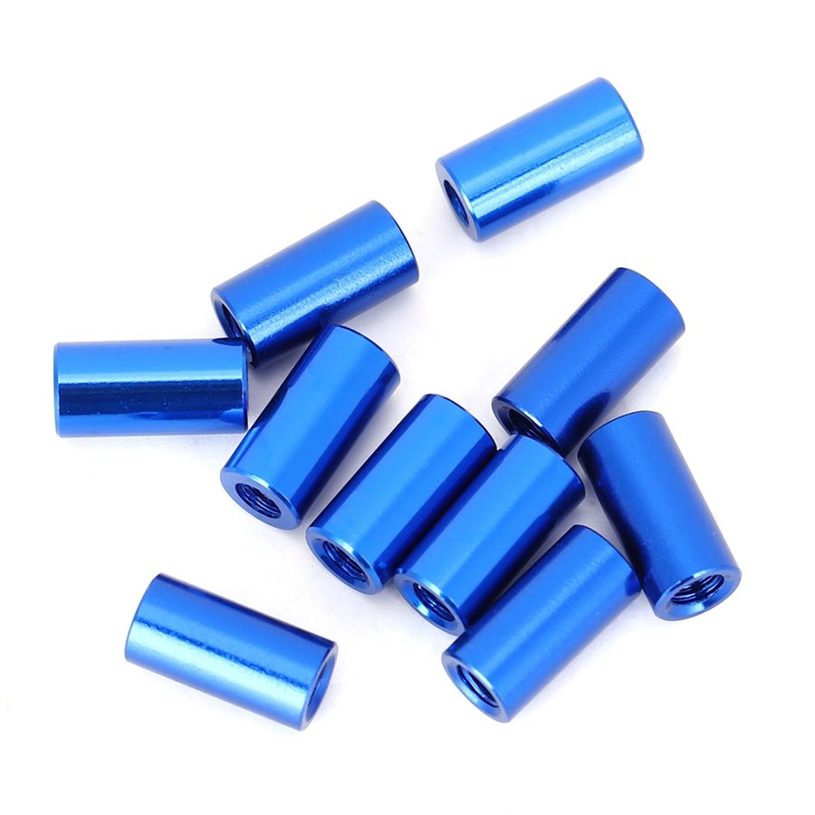 threaded insert stainless steel insert for hardware repair tools 10Pcs M3x10 Round Aluminum Standoff Column Spacer