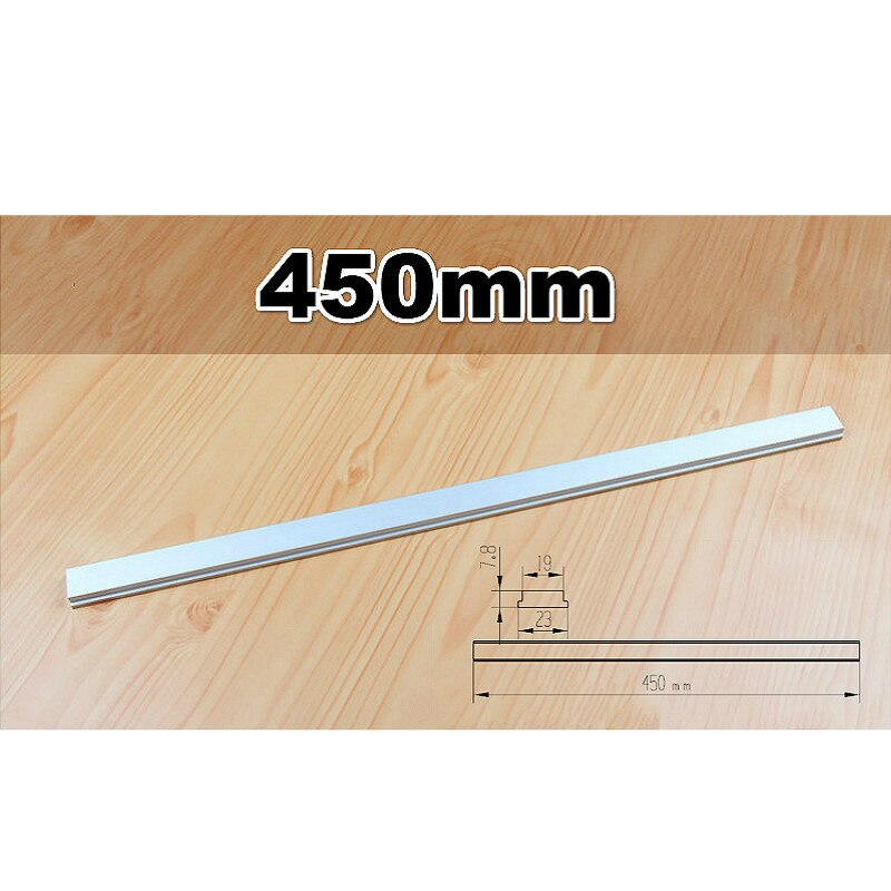 Aluminium T Track Slot M6 M8 Slide Slab for T-slot T-track Miter Track Fixture Slot Woodworking Tool Router Table Tools: 450mm