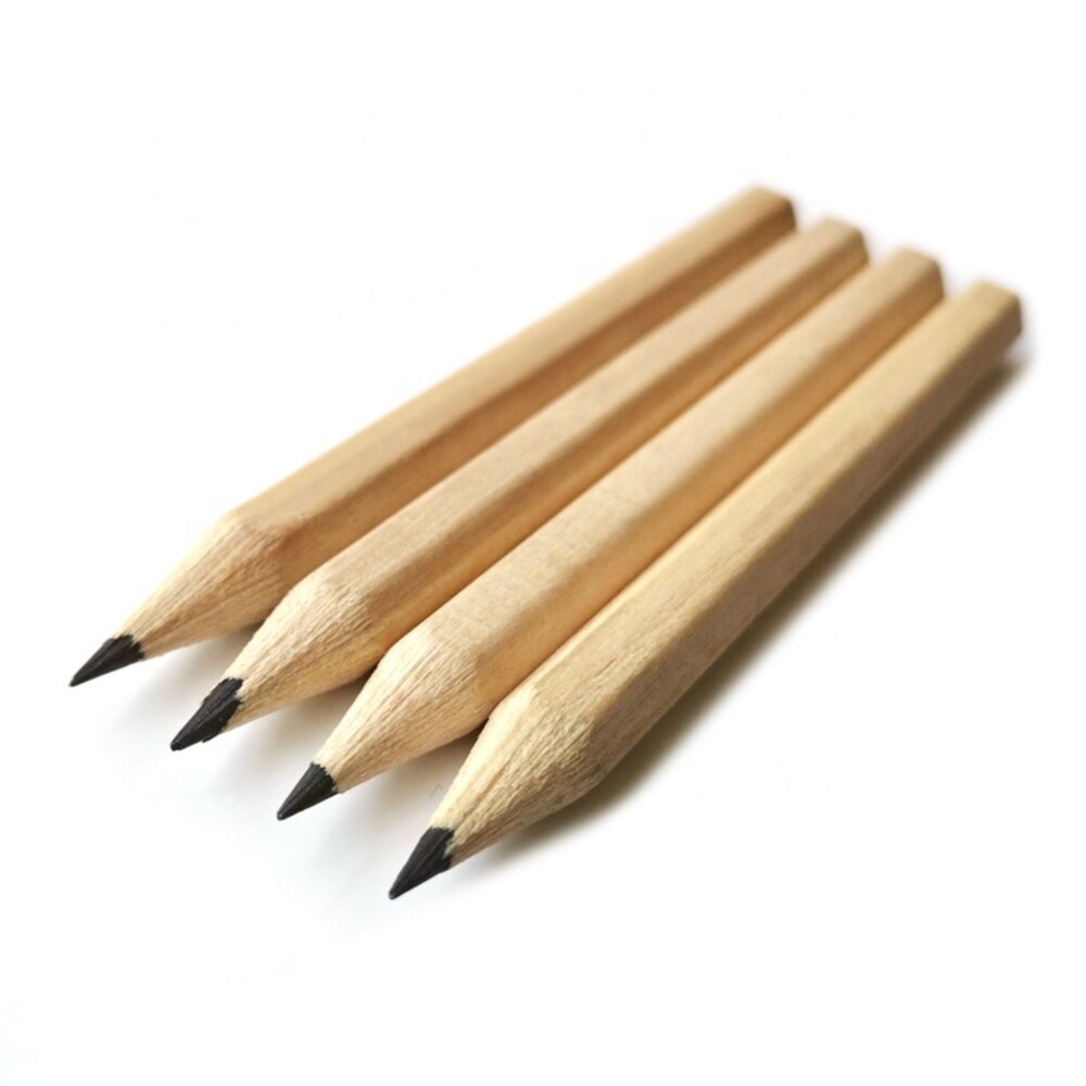 Natural Wooden Black Lead Sketching Drawing Wooden Lead Pencil