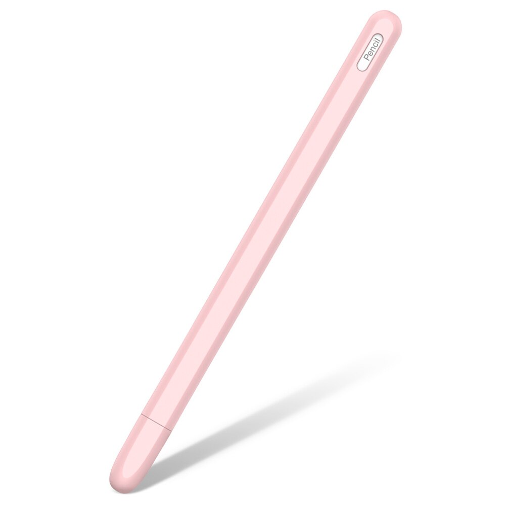 Anti-Slip Silicone Pencil Sleeve Cover Protective Case For Apple Pencil Touch Pen 2 Mobile Phone Accessories Protective Case: Pink