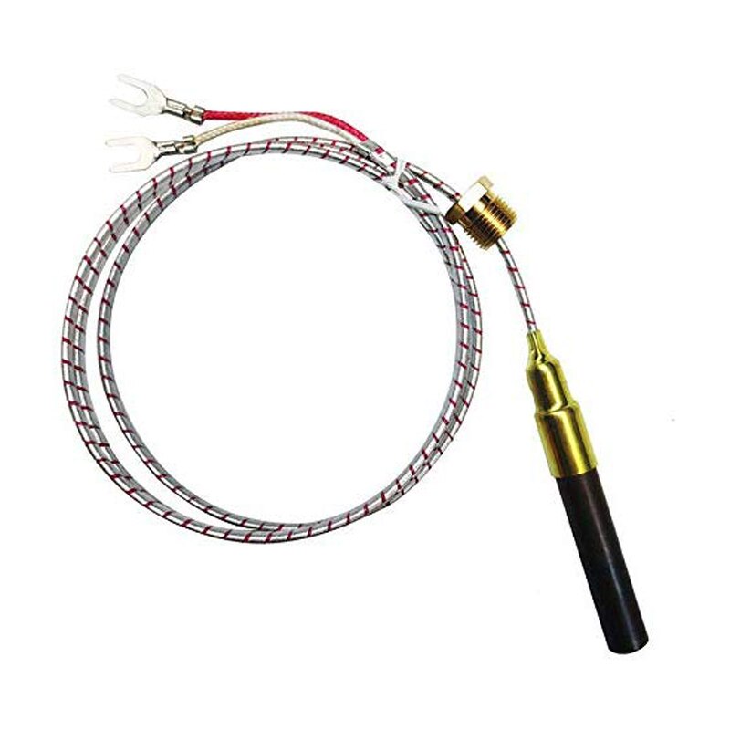 2Pcs Thermocouple Replacement Thermopile Generator for Gas Fireplace/Water Heater/Gas Fr