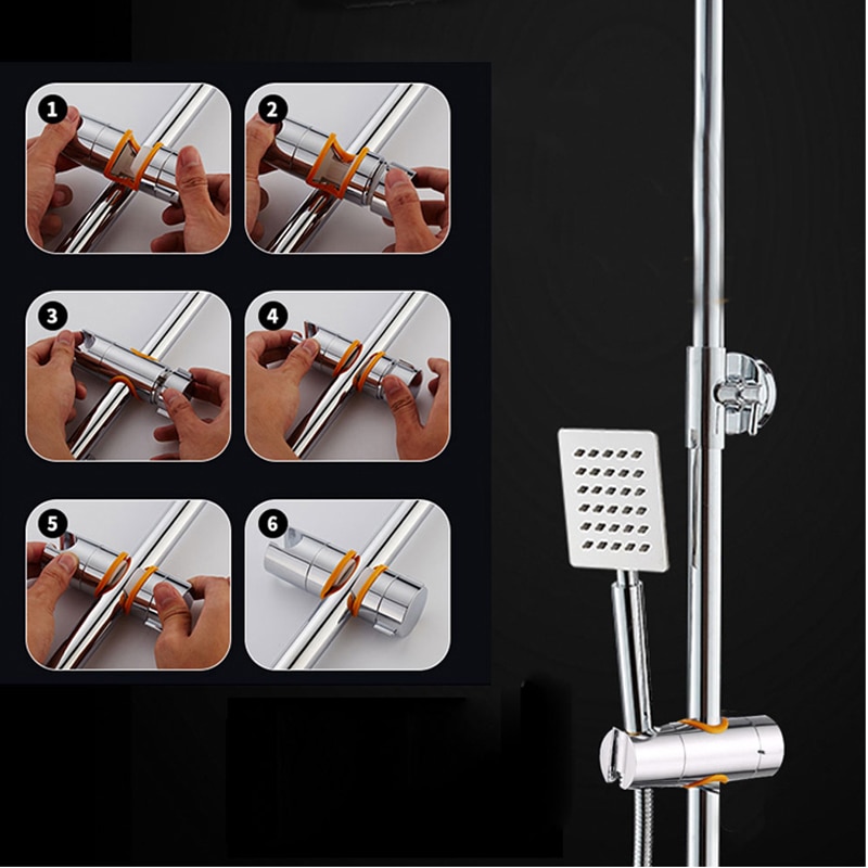 Slider douchekop Houder douchekop beugel Verstelba... Grandado