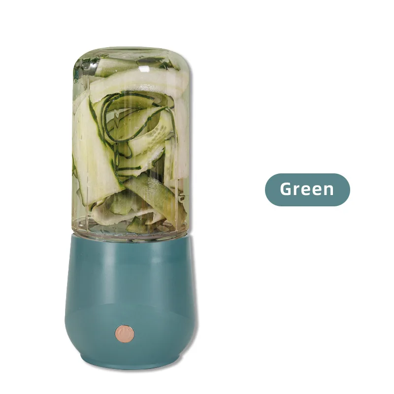 Draagbare Elektrische Juicer Blender Usb Mini Fruit Mixers Extractors Voedsel Milkshake Multifunctionele Sap Maker Smoothies Ijs Machine: Donkergrijs