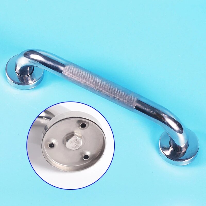 304Stainless Steel Non-slip Handrail,Wall-mounted Toilet Handrail,Bathroom Grab Bar Shower Safety Support For disabled Accessory