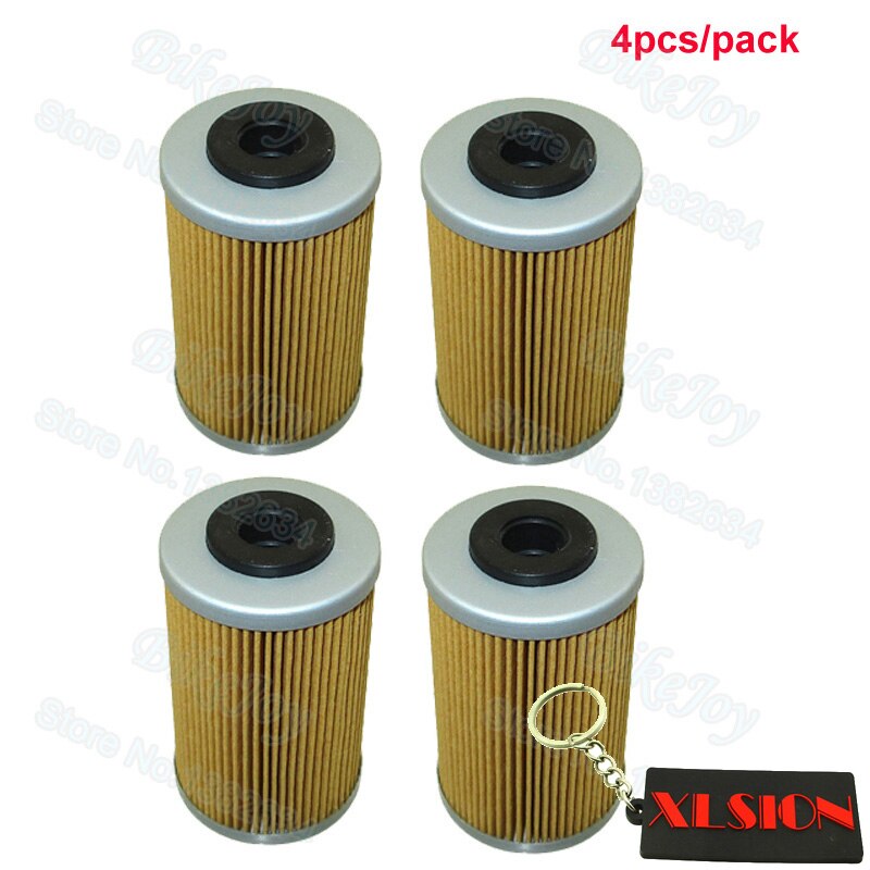 Oliefilter til ktm 58038005100 620 egs 620 400 exe 400 390 hertug 373 450 xc atv 450 1st 450 smr 449 høj 525 xc-w 525 høj: 4 stk