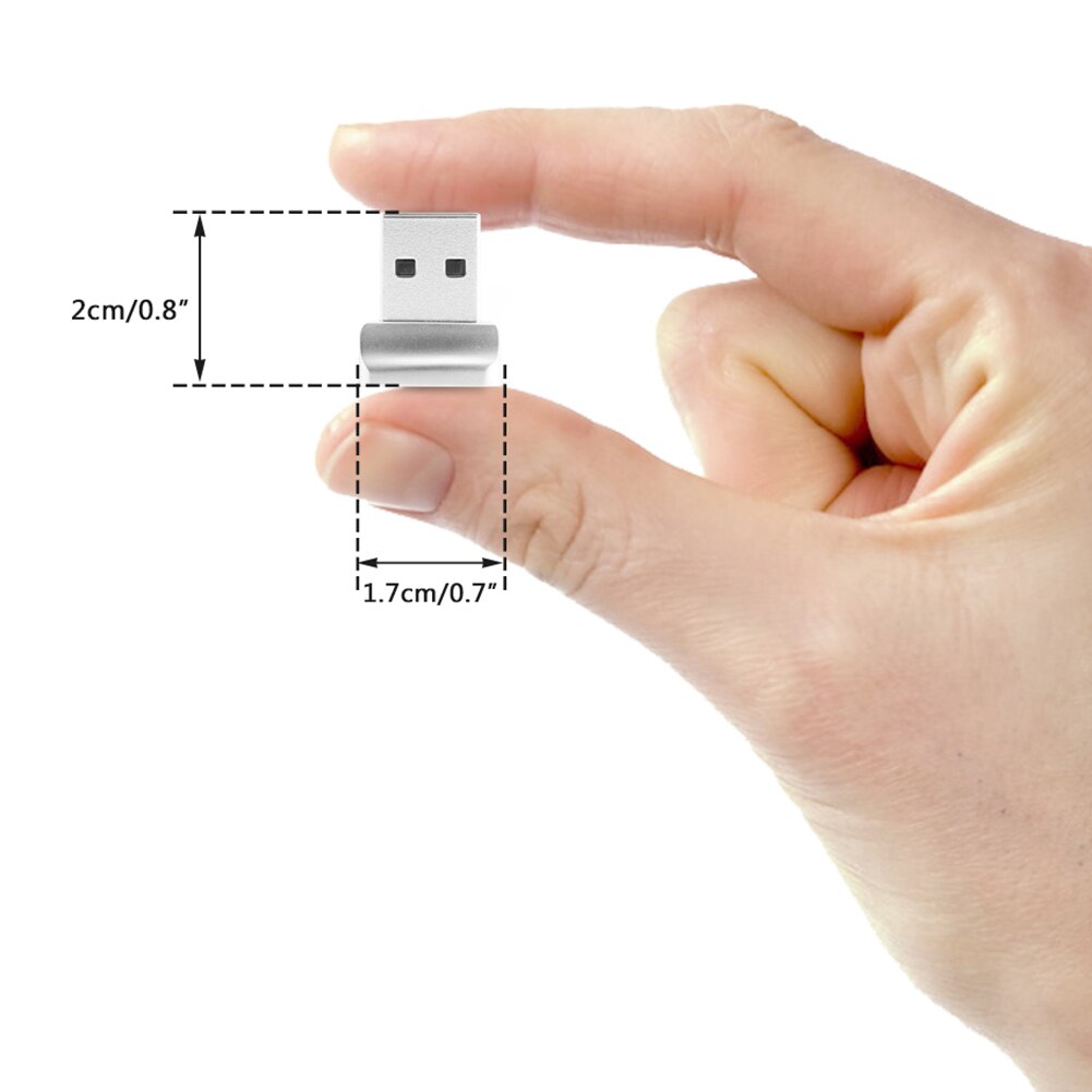 Mini USB Fingerprint Reader USB Interface Security Key Sensor Identification for Windows 10 Hello Biometric Scanner PC Laptops