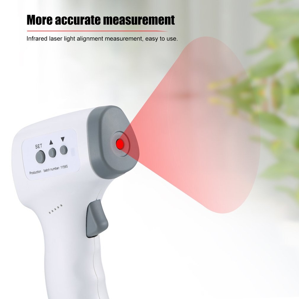 Digitale Thermometer Medische Non-contact Body Thermometer Infrarood Quick Meting Voorhoofd Thermometer Voor Volwassenen Baby