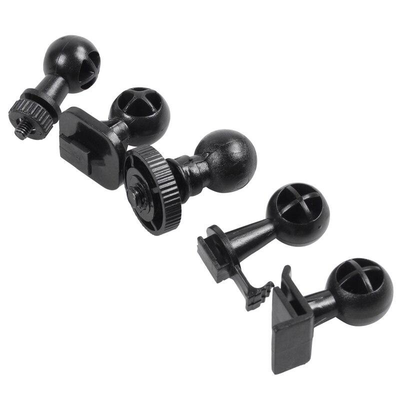 auto Tazza di Aspirazione per trattino Camera titolare con 6 Tipi di Adattatore, angolo di 360 gradi del Supporto dell'automobile per la Guida DVR Videocamera Portatile Della Macchina Fotografica GPS azione