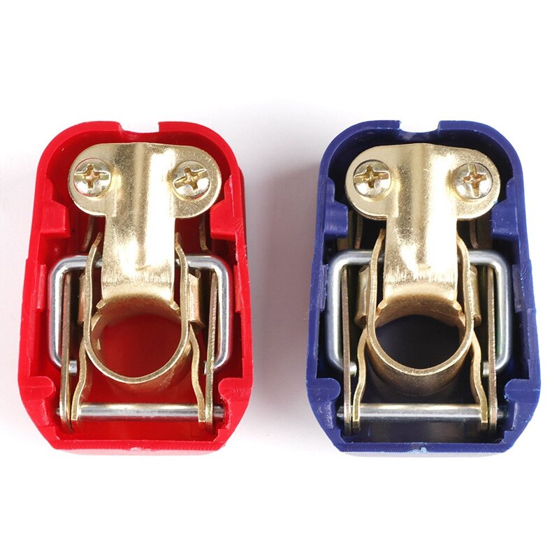 2pcs Car 12V Battery Terminal Connector Switch Quick Release Connectors Quick Battery Disconnect Terminals For Auto Accessories