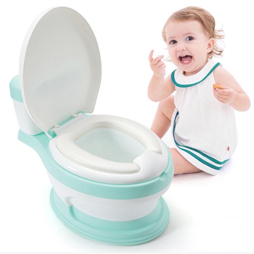 Draagbare babypot baby toilet autopotje kinderpot training meisjes jongen simulatie toilet kinderstoel toiletbril kinderpot m