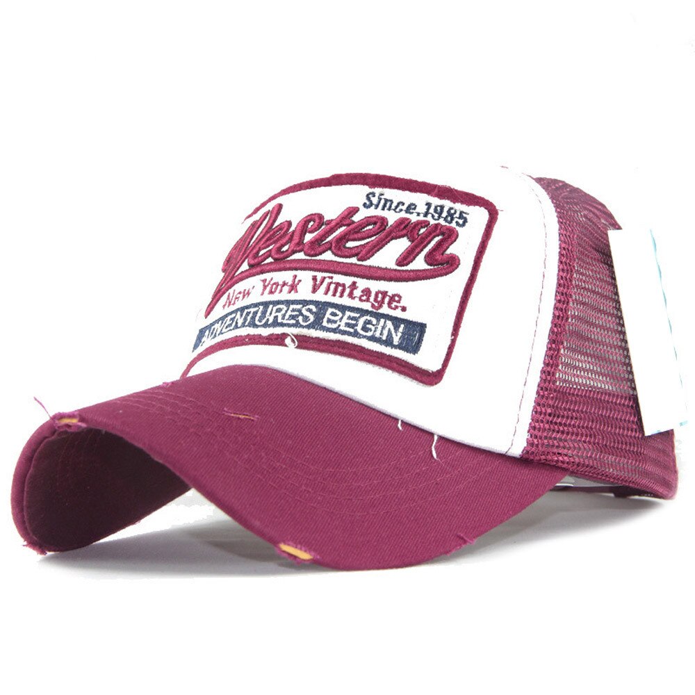 Broderte sommer capshatter til menn kvinner uformelt hattemaker hofte hopp baseball caps casquette baseball: varmt rosa