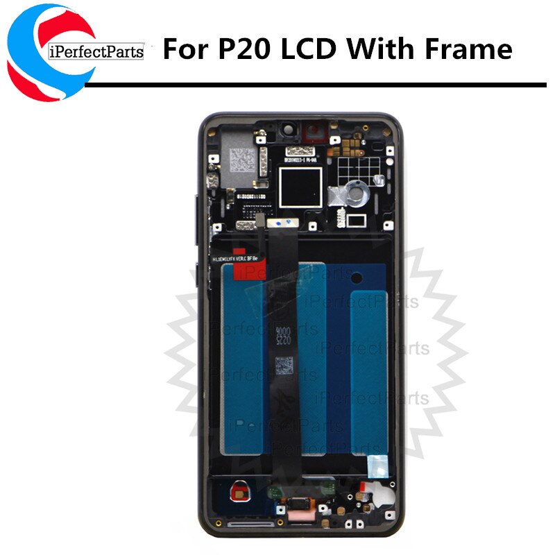 Voor Huawei P20 Lcd-scherm + Touch Screen Digitizer Vergadering Vervanging voor Huawei EML-L09 EML-L22 EML-L29 EML-AL00 Lcd-scherm